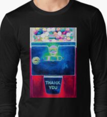 Whacked Out Color on Bubblegum Machine Long Sleeve T-Shirt