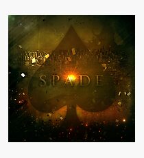 Spade Photographic Print