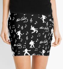 Elvis Presley pattern Mini Skirt