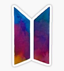 Bts Logo Stickers | Redbubble