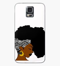 Fro African B&W Case/Skin for Samsung Galaxy