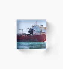 Whitefish Bay Detail Acrylic Block