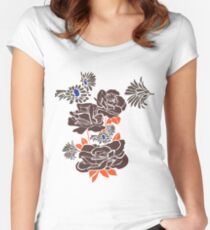 dark roses Women's Fitted Scoop T-Shirt