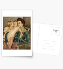 The Caress by Mary Cassatt Postcards