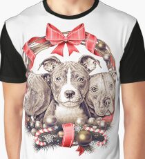 It's a Pit Bull Christmas Graphic T-Shirt