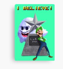Luigi is Real Canvas Print