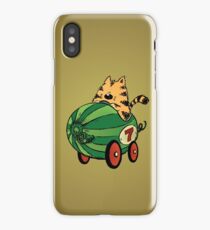 Albert and his watermelon ride iPhone Case/Skin