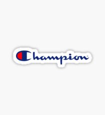 Champion Sticker