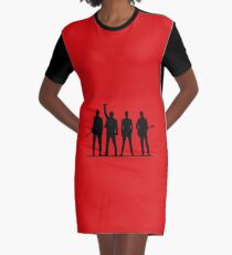 Vestido camiseta U2 silhouette The Joshua Tree Tour