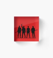 U2 silhouette The Joshua Tree Tour Acrylic Block