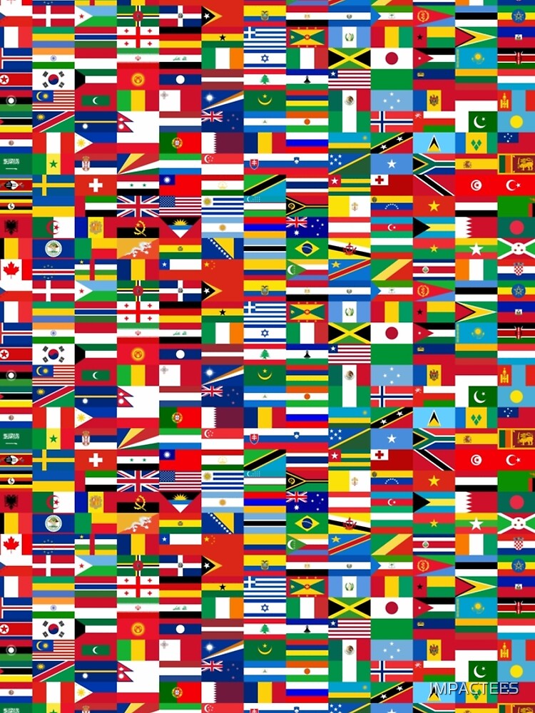 FLAG ME-WORLD FLAGS by IMPACTEES