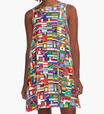 FLAG ME-WORLD FLAGS A-Line Dress