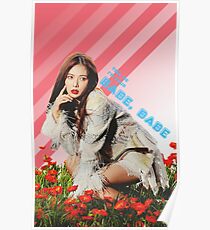 HyunA - Tell Me I'm Your Babe Poster