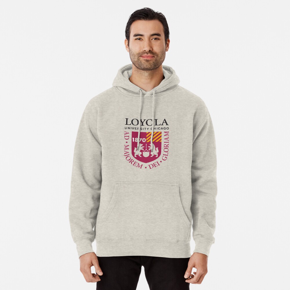"Loyola University Chicago" Pullover Hoodie by brooklevan Redbubble