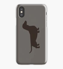 Dachshund Silhouette(s) iPhone Case