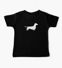 Dachshund Silhouette(s) Baby Tee