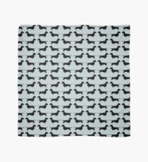 Wire Haired Dachshund Silhouette(s) Scarf