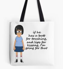 Tina Belcher Butts Tote Bag