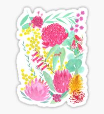 Australian Botanical Sticker