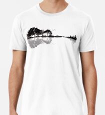 Natur Gitarre Männer Premium T-Shirts