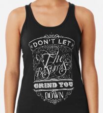 U2 Akrobat Jahrgang Racerback Tank Top