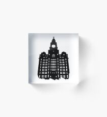 Royal Liver Building Acrylic Block