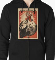 Sowjetisches T-Shirt UDSSR-Weinlese-Tod zum Kapitalismus-Plakat Kapuzenjacke