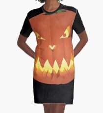 Halloweenkürbis... T-Shirt Kleid