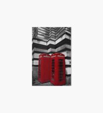 Red Telephone Box Art Board