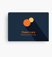 Owen Lars - Star Wars Canvas Print