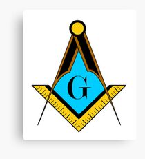freemason symbol Canvas Print