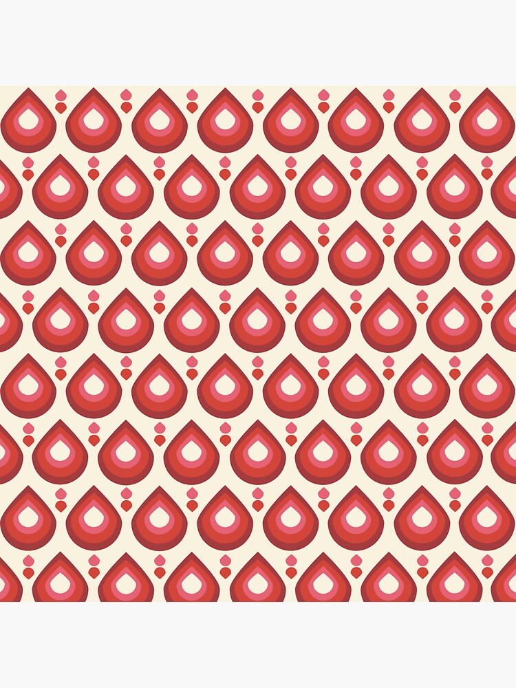 Drops Retro Pink by caligrafica