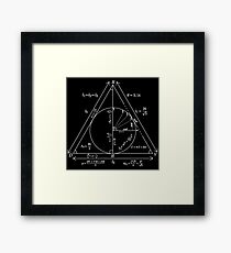 Mathly Hallows (Clean Version) Framed Print