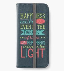 Happiness iPhone Wallet/Case/Skin