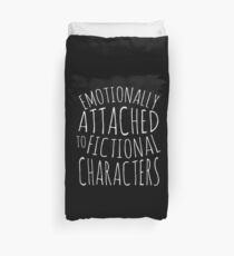 Funda nórdica emocionalmente apegado a personajes de ficción #blanco