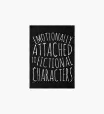 Lámina rígida emocionalmente apegado a personajes de ficción #blanco