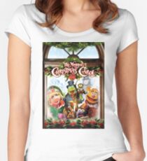 the muppet christmas carol Women's Fitted Scoop T-Shirt