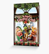 the muppet christmas carol Greeting Card