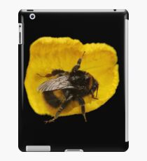 Bumble Bee on Yellow Petal iPad Case/Skin
