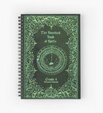 Cuaderno de espiral El libro estándar de hechizos