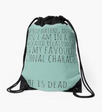 Mochila de cuerdas relación complicada con mi personaje de ficción favorito