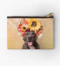 Flower Power, Holiday Zipper Pouch
