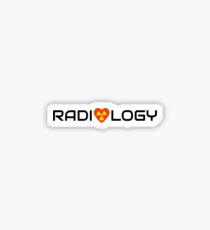 Radiology Love Sticker