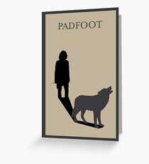 Padfoot Greeting Card