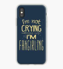 Vinilo o funda para iPhone No estoy llorando, soy FANGIRLING # 2