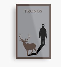 Prongs Metal Print