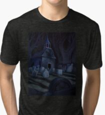Sleepy Hollow Churchyard Cemetery Tri-blend T-Shirt