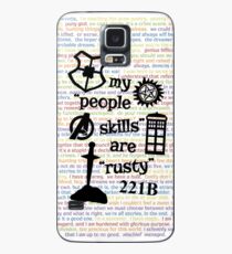 Meine "People Skills" sind "Rusty" V2 Hülle & Skin für Samsung Galaxy
