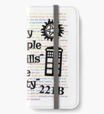 Vinilo o funda para iPhone Mis "Habilidades de personas" son "Rusty" V2