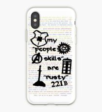 Meine "People Skills" sind "Rostig" iPhone-Hülle & Cover